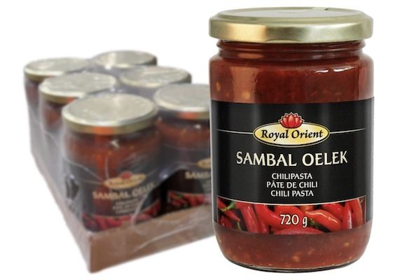 🌶️ 6x 720g Royal Orient   Sambal Oelek Chilipaste für 11,97€ (statt 25€)