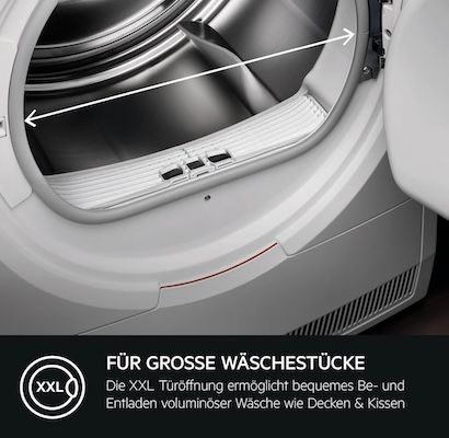 AEG TR8AMZ78 Wärmepumpentrockner mit 8kg für 777€ (statt 849€) AEG TR8AMZ78 Wärmepumpentrockner mit 8kg für 777€ (statt 849€)