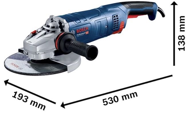 Bosch Professional GWS 24 230 P Winkelschleifer für 117,89€ (statt 137€)