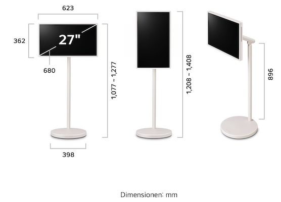 🔝🖥️ LG 27LX6TDGA – 27 Zoll Lifestyle Monitor & TV für 799€ (statt 931€) 🔝🖥️ LG 27LX6TDGA – 27 Zoll Lifestyle Monitor & TV für 799€ (statt 931€)