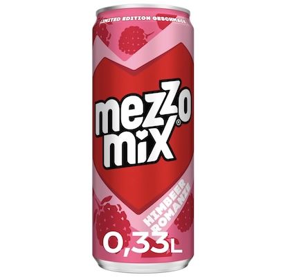 🍒 24x 330ml Mezzo Mix Himbeere   Cola Mix Getränk aus Cola & Himbeere für 16,99€ (statt 24€)