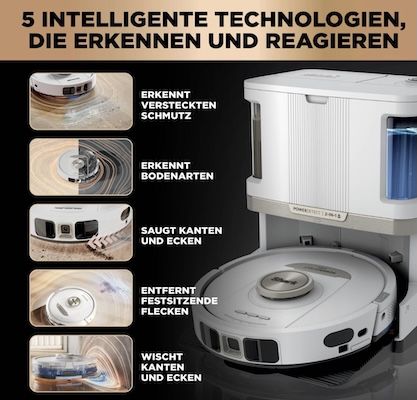 Shark PowerDetect 2-in-1-Saug- & Wischroboter für 289,99€ (statt 420€) Shark PowerDetect 2 in 1 Saug & Wischroboter für 289,99€ (statt 420€)