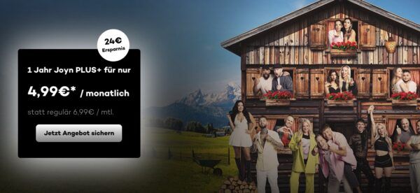 🌴 Joyn PLUS+ Jahresabo nur 4,99€ mtl. statt normal 6,99€ ➡️ mit 24€ Ersparnis! 🌴 Joyn PLUS+ Jahresabo nur 4,99€ mtl. statt normal 6,99€ ➡️ mit 24€ Ersparnis!