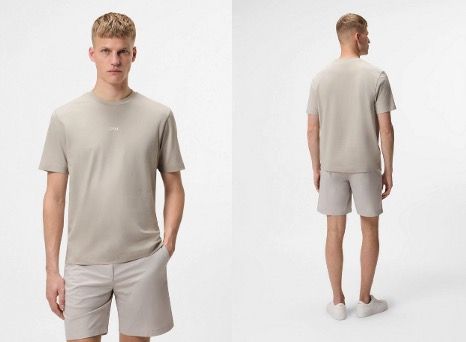 👕 Hugo BOSS T Shirt TChup 50473278 in Hellgrau für 24,98€ (statt 37€)