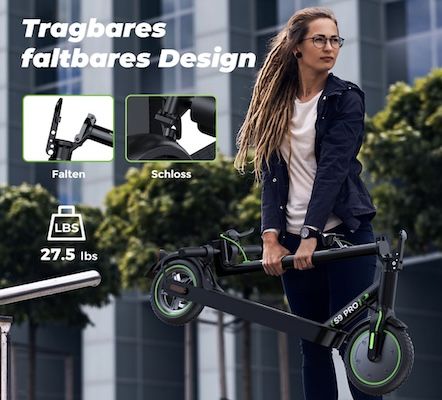 🛴 iSinwheel S9Pro E-Scooter mit Straßenzulassung & 30km für 233,73€ (statt 275€) 🛴 iSinwheel S9Pro E Scooter mit Straßenzulassung & 30km für 233,73€ (statt 275€)