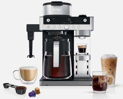 🥷 Ninja Prestige 2 in 1 Filterkaffee  und Kapselmaschine für 199,99€ (statt 230€)