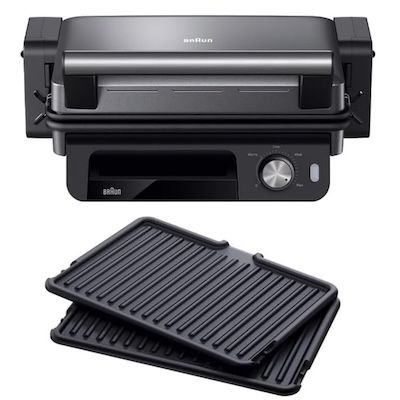 🍖 Braun 3in1 MultiGrill – Kontaktgrill, BBQ, Ofen für 89,90€ (statt 110€)