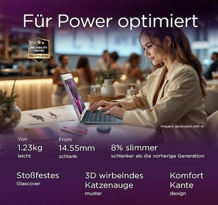 Lenovo Yoga Slim 9i – 14 Laptop mit 32GB/1TB für 1.580€ (statt 1.857€)