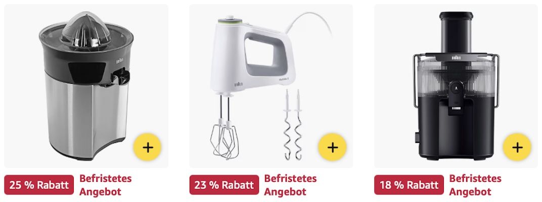🤎 Amazon: BRAUN Sale – Mixer, Kontaktgrill & mehr z.B. Bartschneider für 56€ (statt 67€)