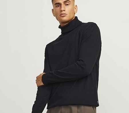 👕 Jack & Jones Rollkragenpullover in Schwarz für 13,62€ (statt 22€)