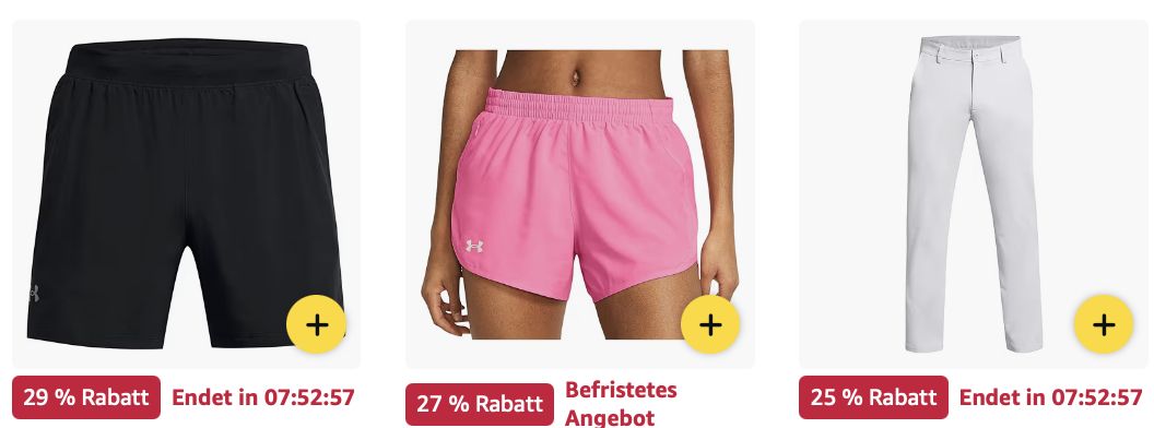 💪🏻 Amazon: Under Armour SALE z.B. Unisex Umhängetasche für 21€ (statt 25€)