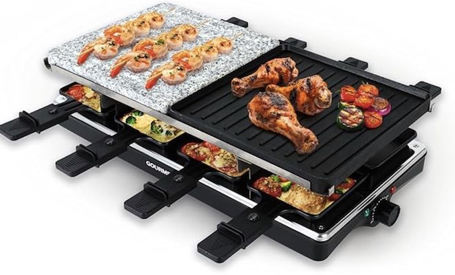 🧀🫕 GOURMETmaxx 2 in 1 Raclette für 33,24€ (statt 45€)