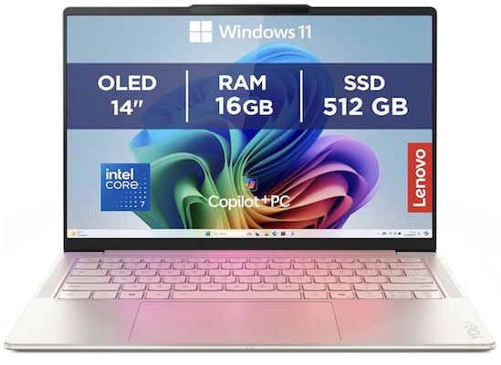 💻 Lenovo Yoga Slim 7i Aura Edition – 14 Laptop mit 16/512GB für 929,99€ (statt 1.000€)