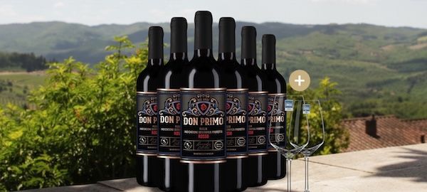🍇 6x Don Primo Rosso Puglia Sangiovese 2024🍷 2 Zwiesel Gläser für 29,99€ (statt 73€)