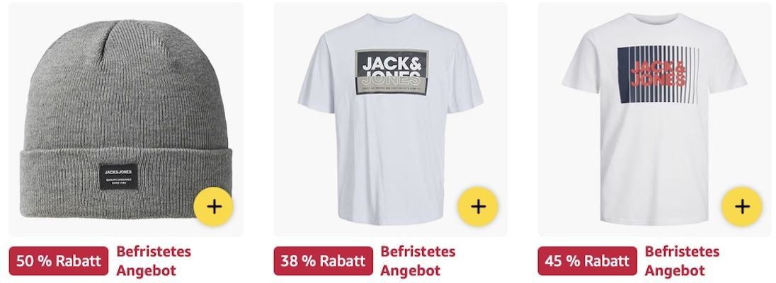 🔝🤑👕 Amazon: Jack & Jones Megasale z.B. Jacdna Beanie für 6€ (statt 13€)
