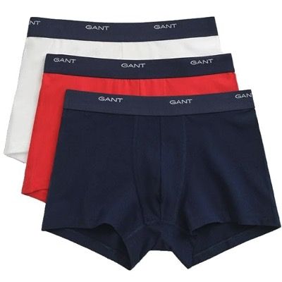 🩳 GANT 3er Pack Herren Boxershorts in Cotton Stretch ab 20,22€ (statt 32€)