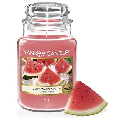 🍉 623g Yankee Candle Duftkerze Juicy Watermelon im Glas für 24,99€ (statt 35€)