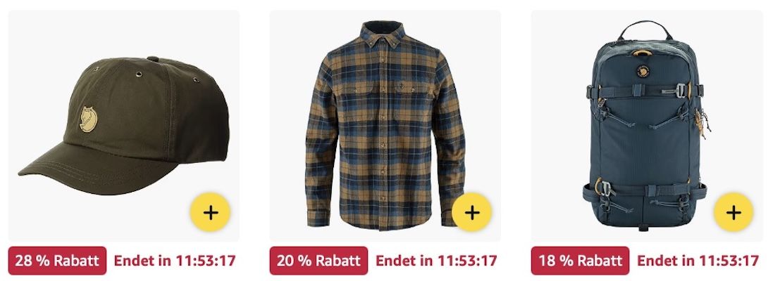 🔛🔝🇸🇪 Amazon: Fjällräven Big Sale z.B. Greenland Pocket Umhängetasche für 57€ (statt 65€)