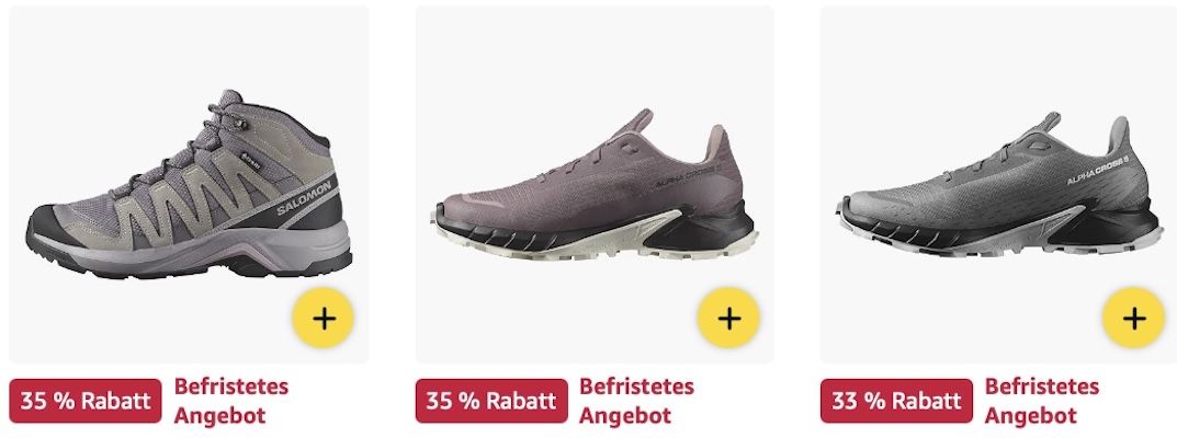 🔝🥾 Amazon: Salomon Big Sale z.B. Trucker Cap für 19€ (statt 29€)