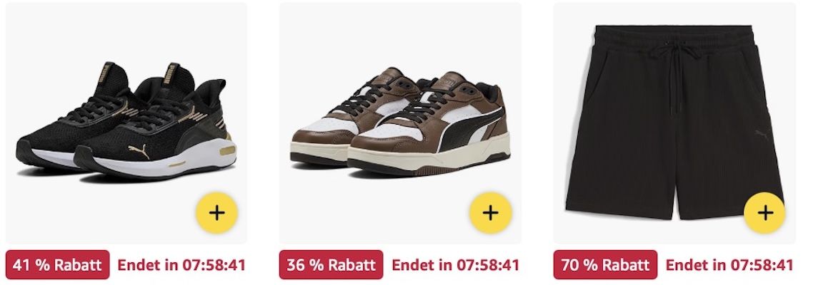 🧦👟 Amazon: PUMA Sneaker, Socken, Pullis etc. im Sale z.B. Torwarthandschuhe für 15€ (statt 25€)