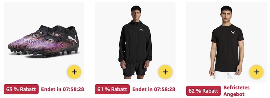 🧦👟 Amazon: PUMA Sneaker, Socken, Pullis etc. im Sale z.B. Torwarthandschuhe für 15€ (statt 25€)