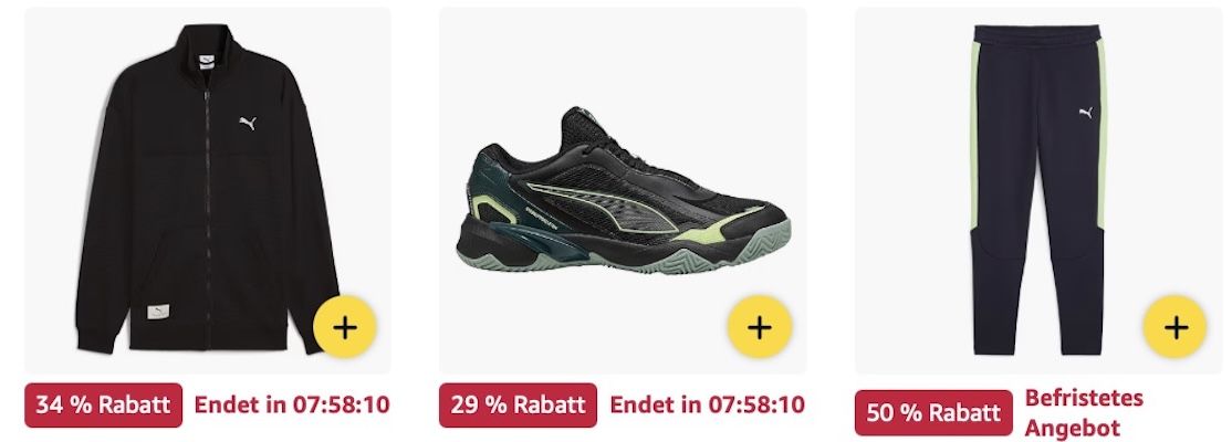 🧦👟 Amazon: PUMA Sneaker, Socken, Pullis etc. im Sale z.B. Torwarthandschuhe für 15€ (statt 25€)
