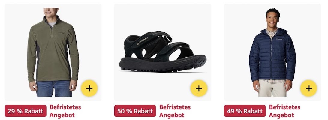 🔝👖🧢 Amazon: Columbia Mega Sale z.B. 🇺🇸 Snapback Ballkappe für 21€ (statt 30€)
