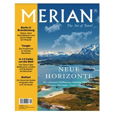 🧳 1x Heft Merian Reise-Magazin nur 10,30€ + Prämie: 10€ Amazon Gutschein
