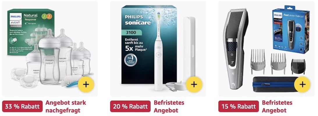 🥪🍗🍻 Amazon: Philips Megasale z.B. Sonicare elektrische Zahnbürste für 34€ (statt 40€) 🥪🍗🍻 Amazon: Philips Megasale z.B. Sonicare elektrische Zahnbürste für 34€ (statt 40€)