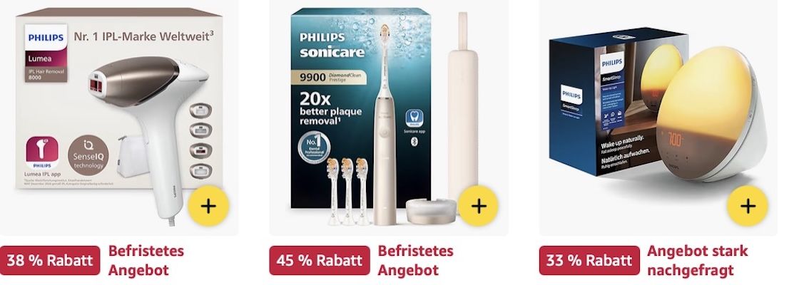 🥪🍗🍻 Amazon: Philips Megasale z.B. Sonicare elektrische Zahnbürste für 34€ (statt 40€) 🥪🍗🍻 Amazon: Philips Megasale z.B. Sonicare elektrische Zahnbürste für 34€ (statt 40€)