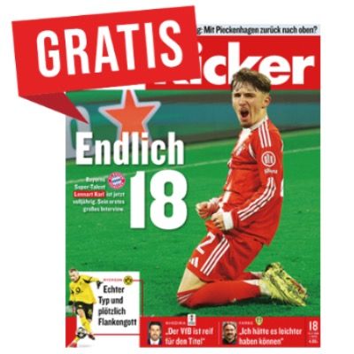 ⚽ 13 Ausgaben vom Kicker Abo direkt komplett gratis (statt normal 74€)