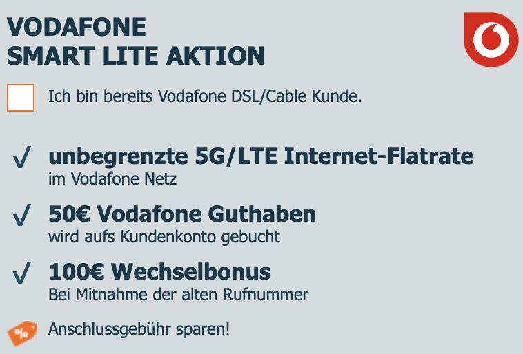 📲 Apple iPhone 16e 128GB für 1€ + Vodafone Allnet unlimited 5G für 34,99€ mtl.