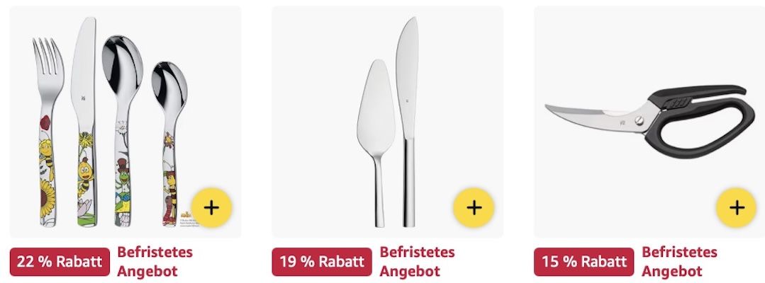 👨‍🍳 Amazon: WMF Mega Sale z.B. LONO 2 in 1 Kontaktgrill für 100€ (statt 121€)