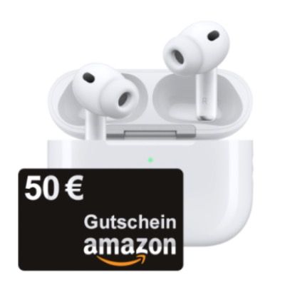 🎧 Apple AirPods Pro 3 inkl. 50€ Amazon für nur 1€ + Vodafone Allnet 15GB 5G für 14,99€ mtl.