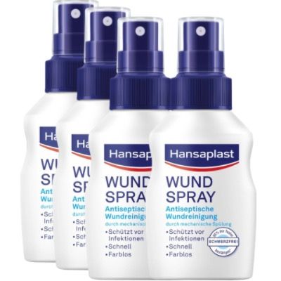 🩹 4x Hansaplast Wundspray je 50ml ab 11,32€ (statt 16€)