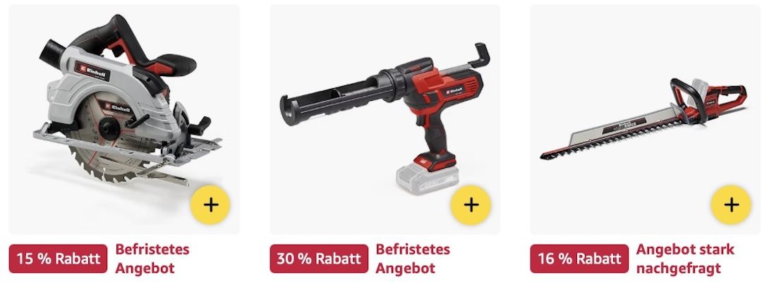 TOP! 🏡 Amazon: Einhell Geräte Sale z.B. Akku-Multifunktionswerkzeug für 53€ (statt 59€) TOP! 🏡 Amazon: Einhell Geräte Sale z.B. Akku Multifunktionswerkzeug für 53€ (statt 59€)