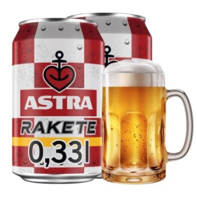 🍺 24x Astra Rakete 🚀 je 0,33L für 18€ (statt 28€) – 0,75€ pro Dose