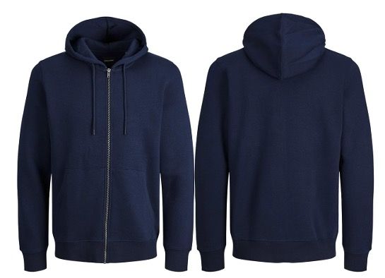 🧥 Jack & Jones JJEBasic Kapuzenjacke in Navyblau für 24,99€ (statt 39€) 🧥 Jack & Jones JJEBasic Kapuzenjacke in Navyblau für 24,99€ (statt 39€)