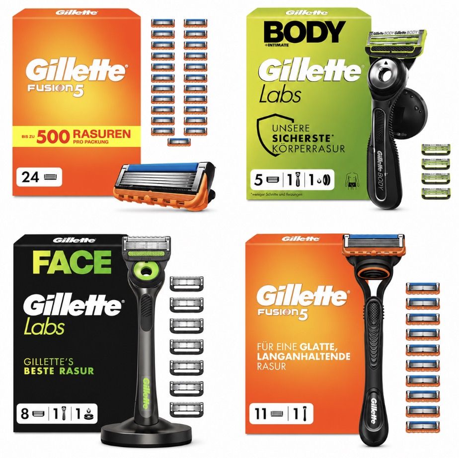 🔝🤑🪒 Amazon: Gillette im frühen Prime Day Sale 👉🏻 Gillette Labs Herren Rasierer für 38€ (statt 50€)