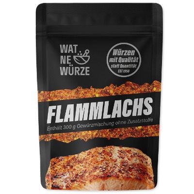 🐟 WAT NE WÜRZE Flammlachs Gewürzmischung zu 300g für 8,46€ (statt 10€)