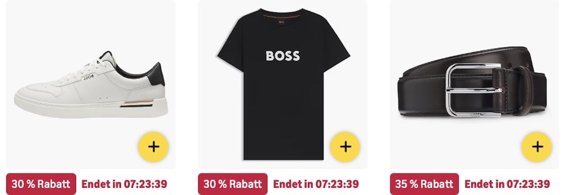 👖👔 Amazon: Hugo BOSS Sale - Uhren, Mode & mehr z.B. Troper Sport Uhr für 188€ (statt 249€) 👖👔 Amazon: Hugo BOSS Sale Uhren, Mode & mehr z.B. Troper Sport Uhr für 188€ (statt 249€)