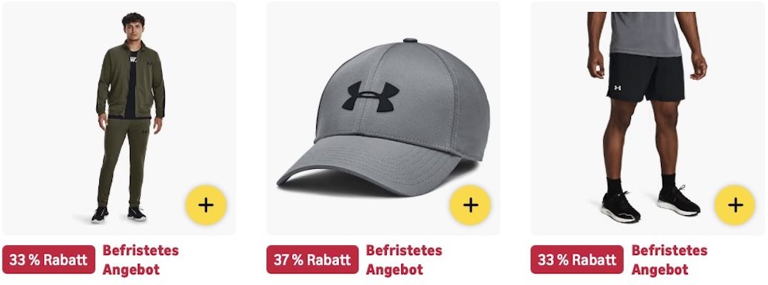 🔥🏃🏻💪🏻 Amazon: Under Armour SALE z.B. Logo T Shirt für 16,99€ (statt 22€)