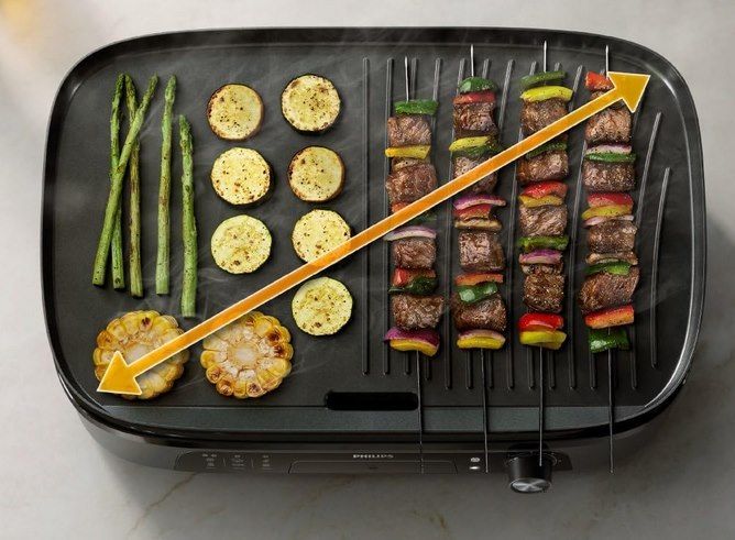 🥩 Philips HD6210/95 Tischgrill mit 2.400W & 5 Stufen für 59,99€ (statt 80€) 🥩 Philips HD6210/95 Tischgrill mit 2.400W & 5 Stufen für 59,99€ (statt 80€)