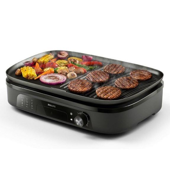 🥩 Philips HD6210/95 Tischgrill mit 2.400W & 5 Stufen für 59,99€ (statt 80€)