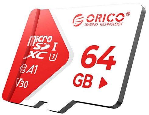 💾 ORICO Micro SDXC Speicherkarte 64GB, UHS I U3 & Class 10 für 12,99€ (statt 18€)