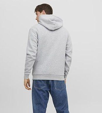 🤙 Jack & Jones JJEBRADLEY Hoodie in Grau für 14,38€ (statt 25€)