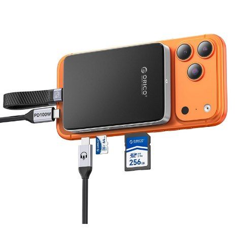 ⏲ ORICO 10 Gbps MagSafe M.2 NVMe SSD-Gehäuse für 48,99€ (statt 60€)