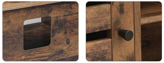 📺 VASAGLE Lowboard mit 2 Schränke und 2 Regalebenen für 48,99€ (statt 63€)