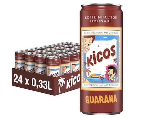 🥤 24x Kicos Guarana koffeinhaltige Limonade für 17,36€ (statt 24€) 🥤 24x Kicos Guarana koffeinhaltige Limonade für 17,36€ (statt 24€)