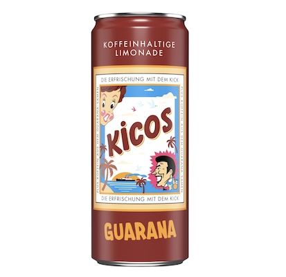 🥤 24x Kicos Guarana koffeinhaltige Limonade für 17,36€ (statt 24€)